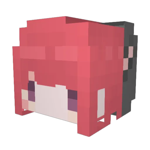 MinNoi_Nc Minecraft avatar head, 3D render