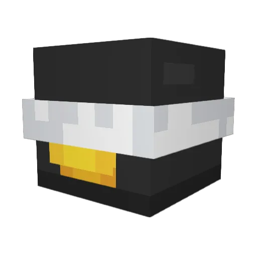 Minaka2417 Minecraft avatar head, 3D render