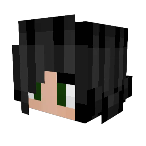 Minataur Minecraft avatar head, 3D render