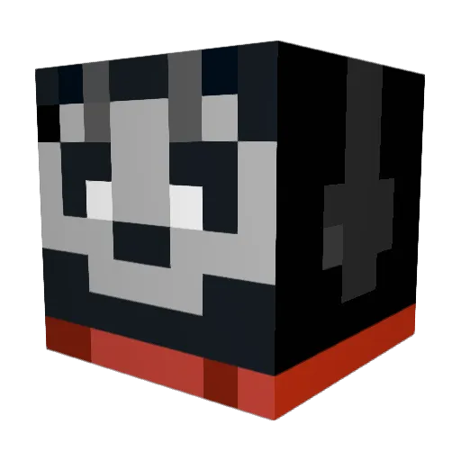 MinatoreCileno02 Minecraft avatar head, 3D render