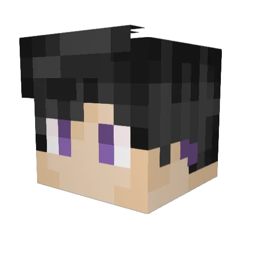 MindSpark289 Minecraft avatar head, 3D render