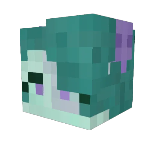 Mindbender6175 Minecraft avatar head, 3D render