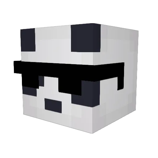 Mindfreak1307 Minecraft avatar head, 3D render