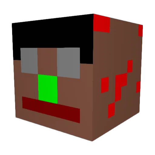 MineCraftBoy3006 Minecraft avatar head, 3D render