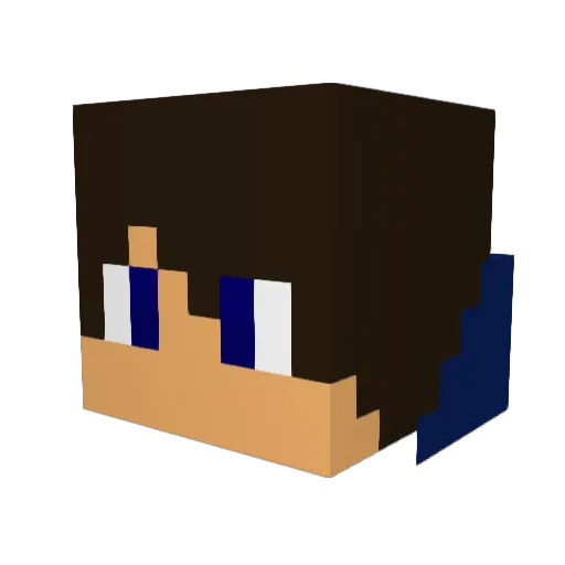 MineCraftThimo Minecraft avatar head, 3D render