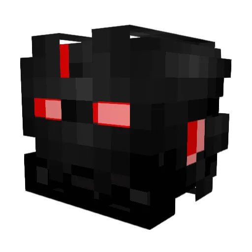 MineDevBOT Minecraft avatar head, 3D render