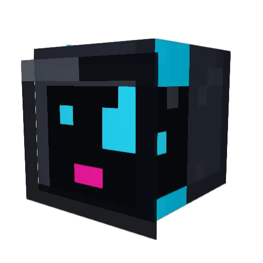 MineDevil84 Minecraft avatar head, 3D render
