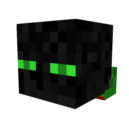 MineFinn Minecraft avatar head, 3D render