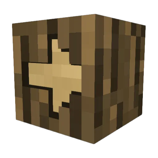 MineLuvs Minecraft avatar head, 3D render