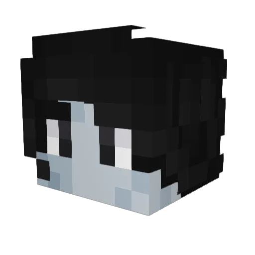 MineManiacs79 Minecraft avatar head, 3D render
