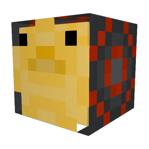 MineMaster9158 Minecraft avatar head, 3D render