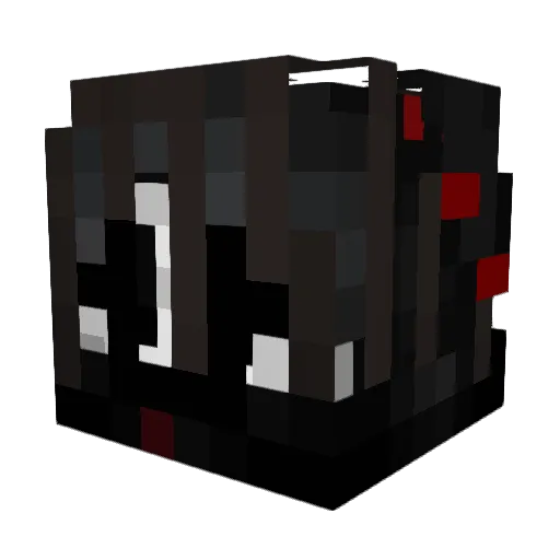 MineMaster__1 Minecraft avatar head, 3D render