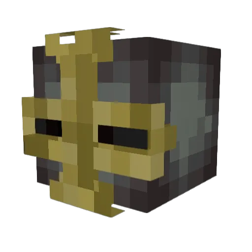 MineOreity Minecraft avatar head, 3D render