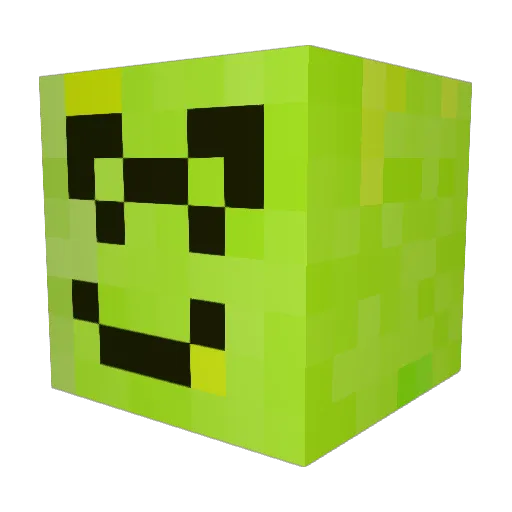 MinePenguin8 Minecraft avatar head, 3D render