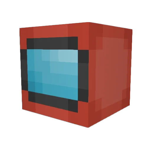 MineSomeFemales Minecraft avatar head, 3D render