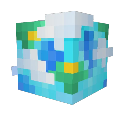 MineXuan2009 Minecraft avatar head, 3D render