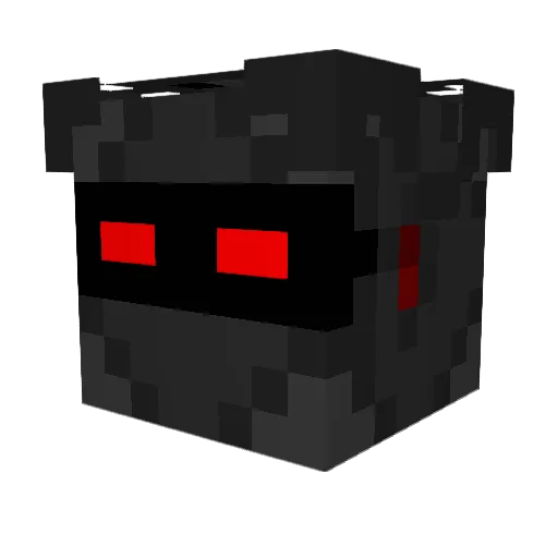 Mine_Klicker Minecraft avatar head, 3D render