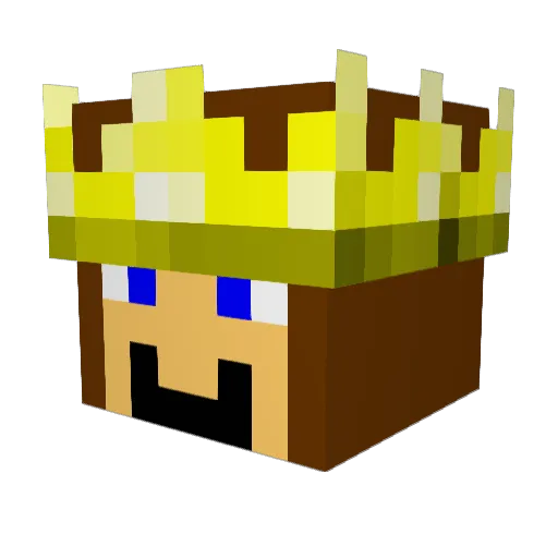 MinecaftMamma Minecraft avatar head, 3D render