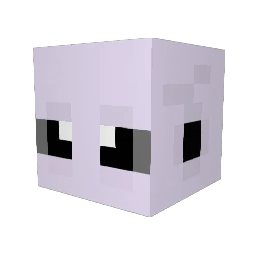Minecraft22 Minecraft avatar head, 3D render