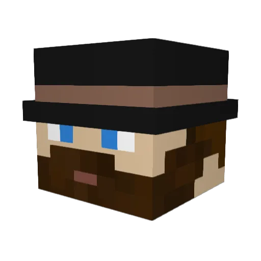Minecraft4bibl Minecraft avatar head, 3D render