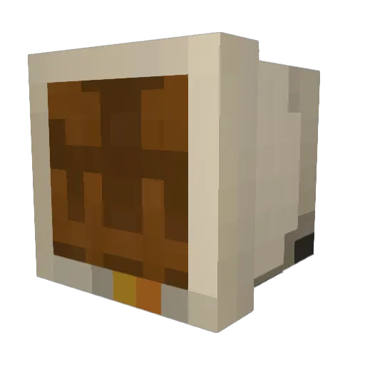 MinecraftAI Minecraft avatar head, 3D render