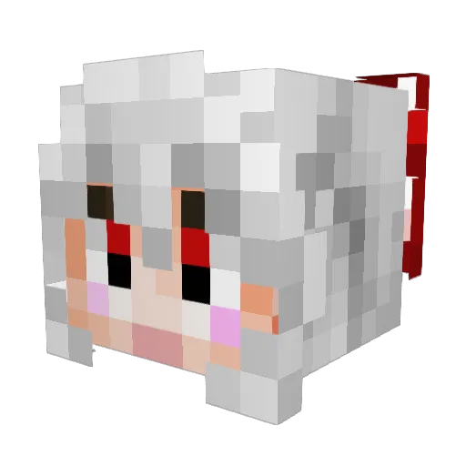 MinecraftLIOLEE Minecraft avatar head, 3D render
