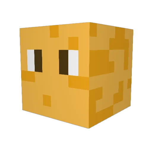 MinecraftMoco Minecraft avatar head, 3D render