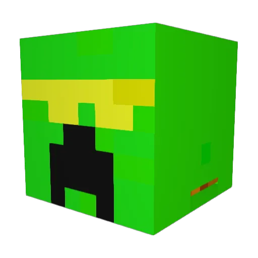 MinecraftRyan04 Minecraft avatar head, 3D render