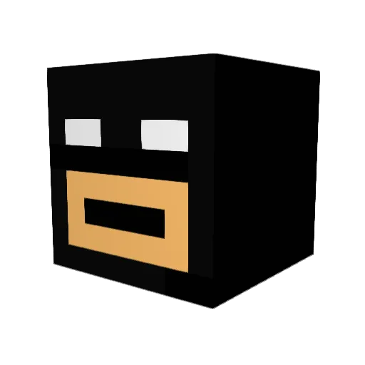 MinecraftSmith Minecraft avatar head, 3D render