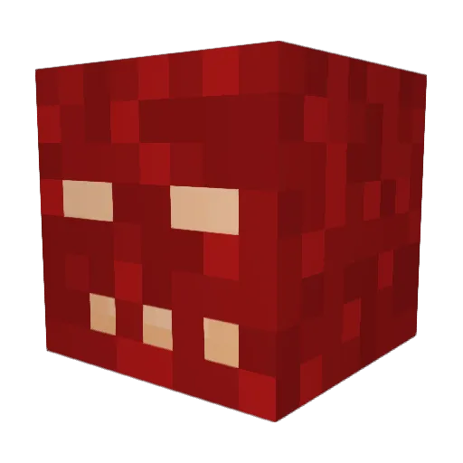 Minecraft_Boss16 Minecraft avatar head, 3D render