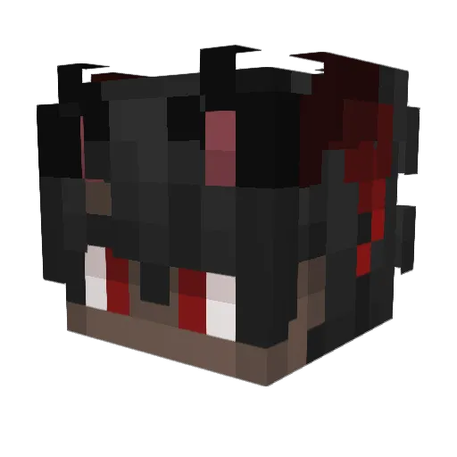 Minecraft_Fox422 Minecraft avatar head, 3D render