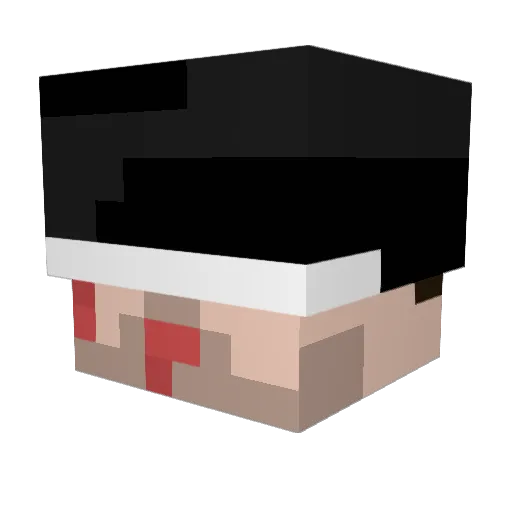 Minecraft_Franek Minecraft avatar head, 3D render