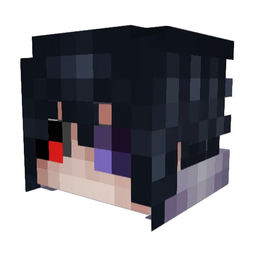 Minecraft_god94 Minecraft avatar head, 3D render