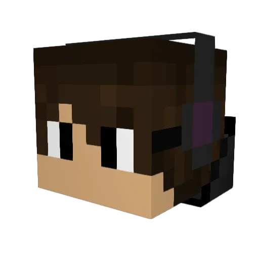 Minecraftbashur Minecraft avatar head, 3D render