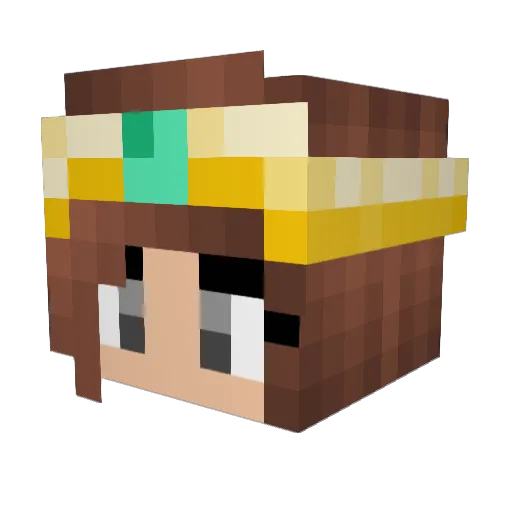 Minecraftcamp03 Minecraft avatar head, 3D render
