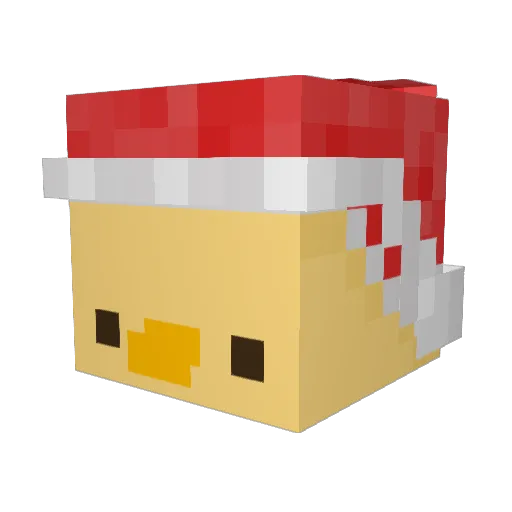 Minecrafted2102 Minecraft avatar head, 3D render