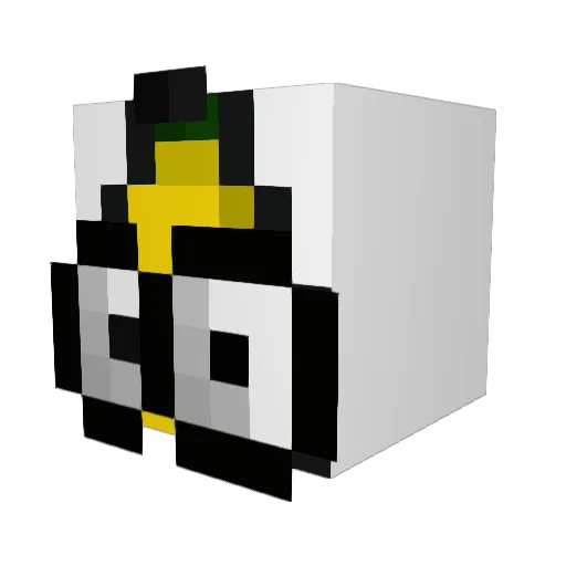Minecrafter8699 Minecraft avatar head, 3D render