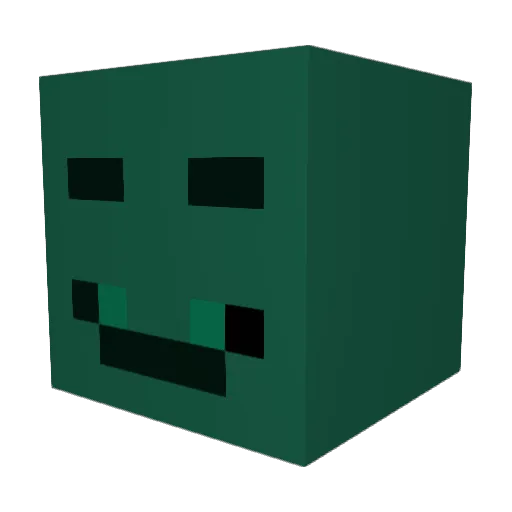 Minecraftgod0613 Minecraft avatar head, 3D render