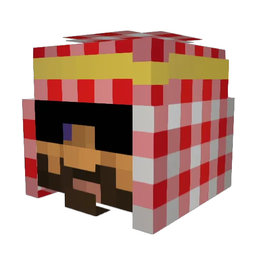 Minecraftguyyoh Minecraft avatar head, 3D render