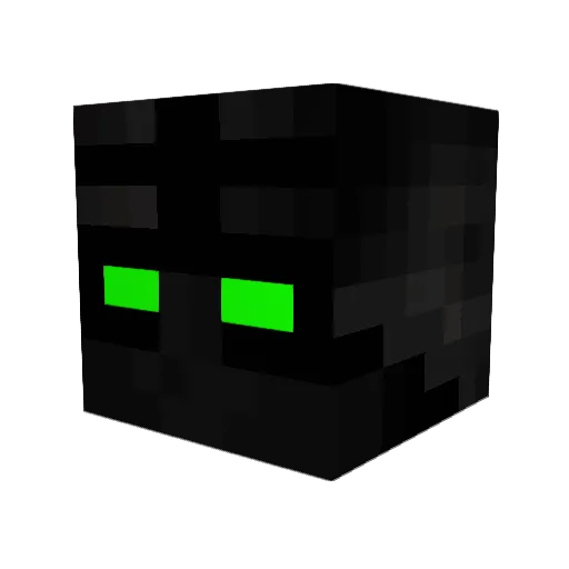 Minecraftian_Boy Minecraft avatar head, 3D render