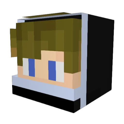 Minecraftjolo1 Minecraft avatar head, 3D render