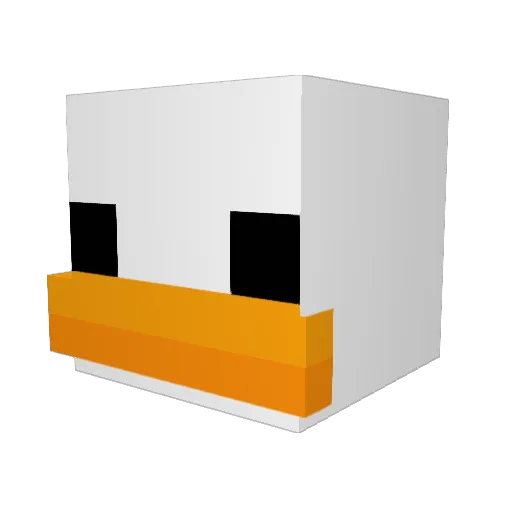 Minecraftkitten1 Minecraft avatar head, 3D render