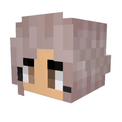 Minecraftliv Minecraft avatar head, 3D render