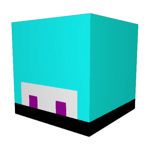 Minecraftnub780 Minecraft avatar head, 3D render