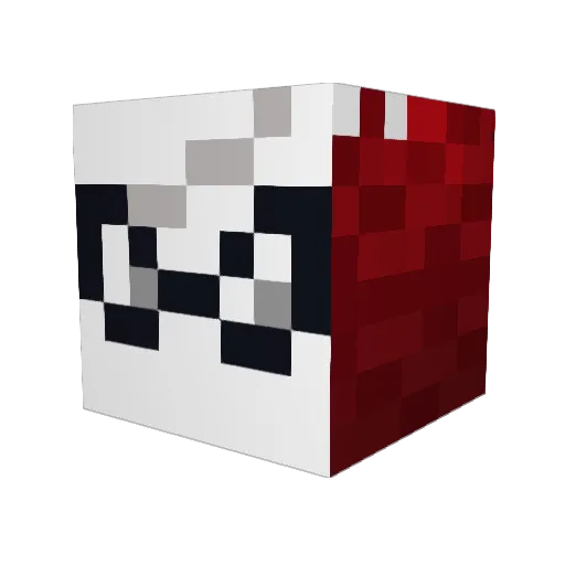 Minecraftpig1011 Minecraft avatar head, 3D render