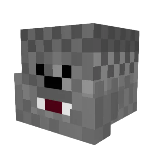 Minecraftpro_21 Minecraft avatar head, 3D render