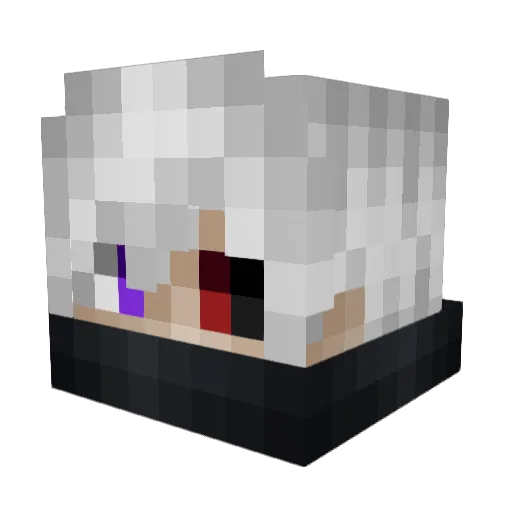 MineplexElitist Minecraft avatar head, 3D render