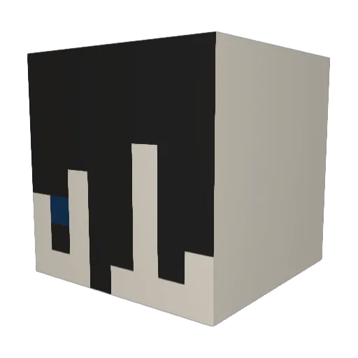 MinerChampion7 Minecraft avatar head, 3D render