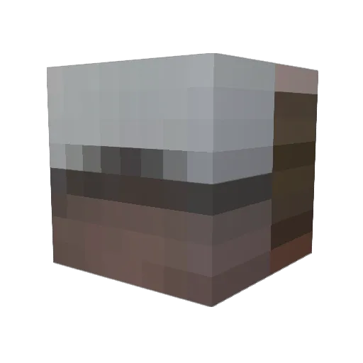 MinerEthanos Minecraft avatar head, 3D render