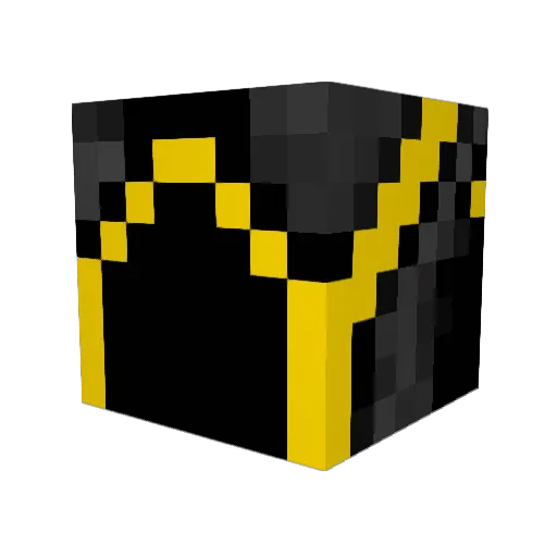MinerHHF Minecraft avatar head, 3D render